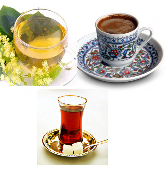 Çay Nescafe Türk Kahvesi